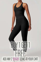 Two-Piece Tank Top & Leggings Gym Set