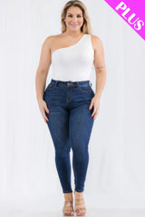 Plus Size Shoulder Bodysuit