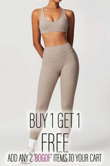 Two-Piece Top & Leggings Gym Set