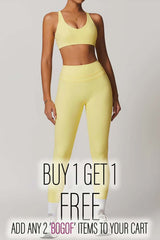 Two-Piece Leggings Sportswear Gym Set