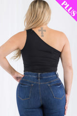 Plus Size Shoulder Bodysuit