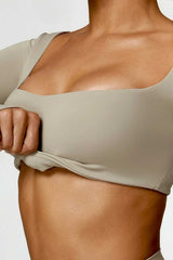 Long-Sleeved Running & Gym Set