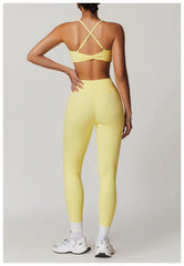 Two-Piece Leggings Sportswear Gym Set