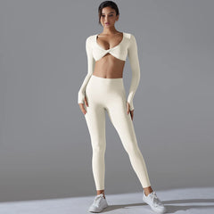 Seamless Yoga Bra & Leggings Set