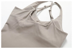 Two-Piece Short Sleeve Crop Gym Set