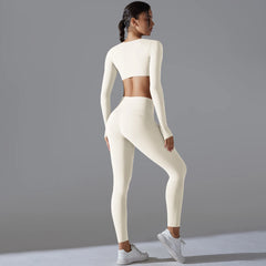 Seamless Yoga Bra & Leggings Set