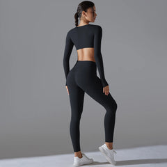 Seamless Yoga Bra & Leggings Set