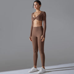 Seamless Yoga Bra & Leggings Set