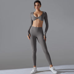 Seamless Yoga Bra & Leggings Set