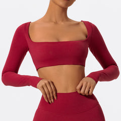 Long-Sleeved Running & Gym Set