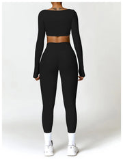 Long-Sleeved Running & Gym Set